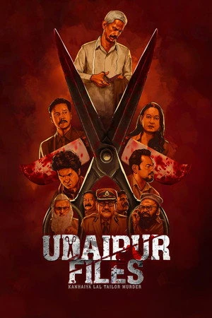 Udaipur Files: Kanhaiya Lal Tailor Murder 2025 Hindi Dual Audio Movie Poster